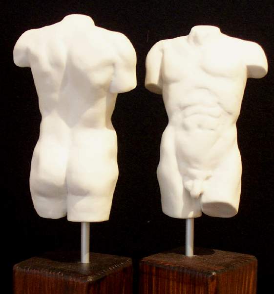 Male Figure - Crouching Inside